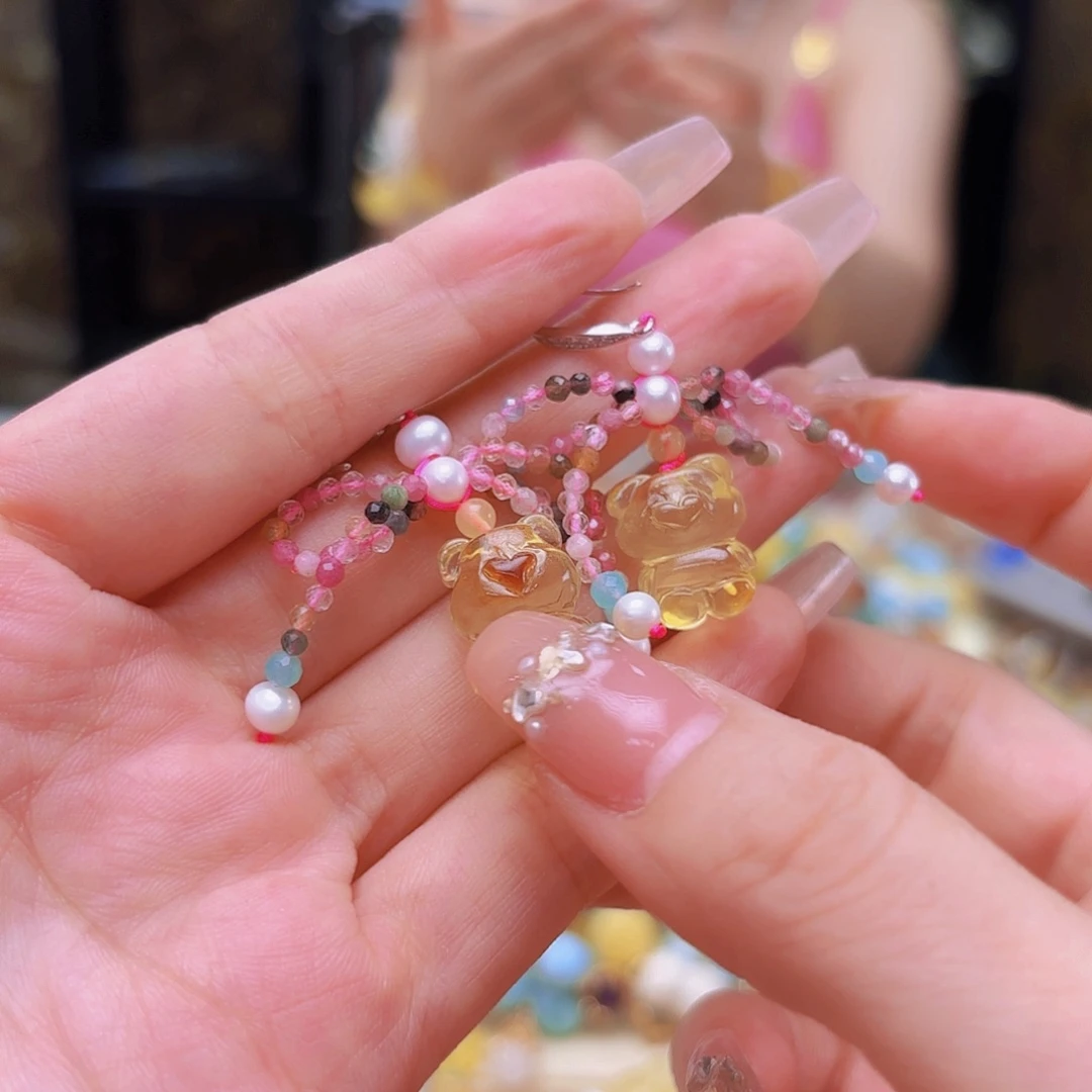 未镶嵌琥珀手链琥珀