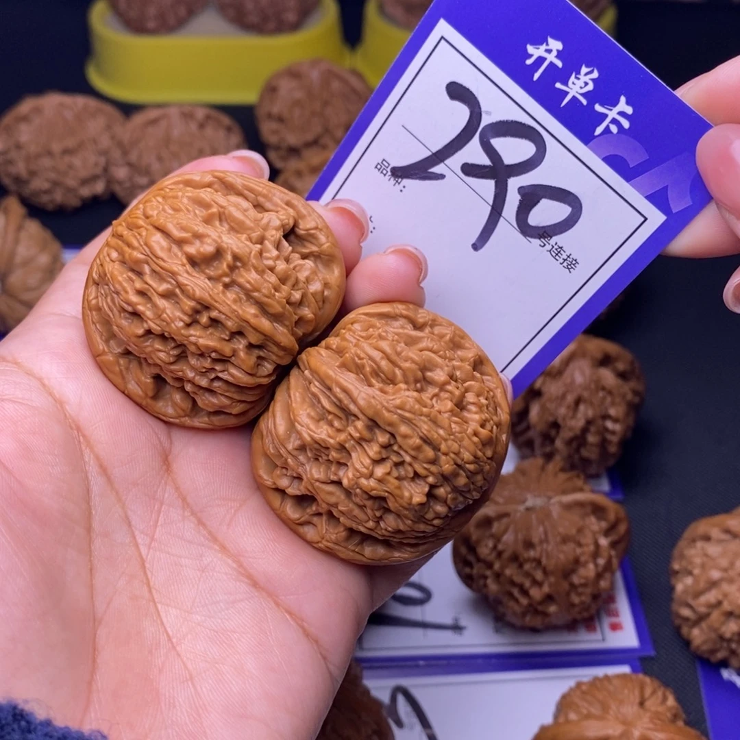 吊坠文玩核桃290号链接虎头4.3尺