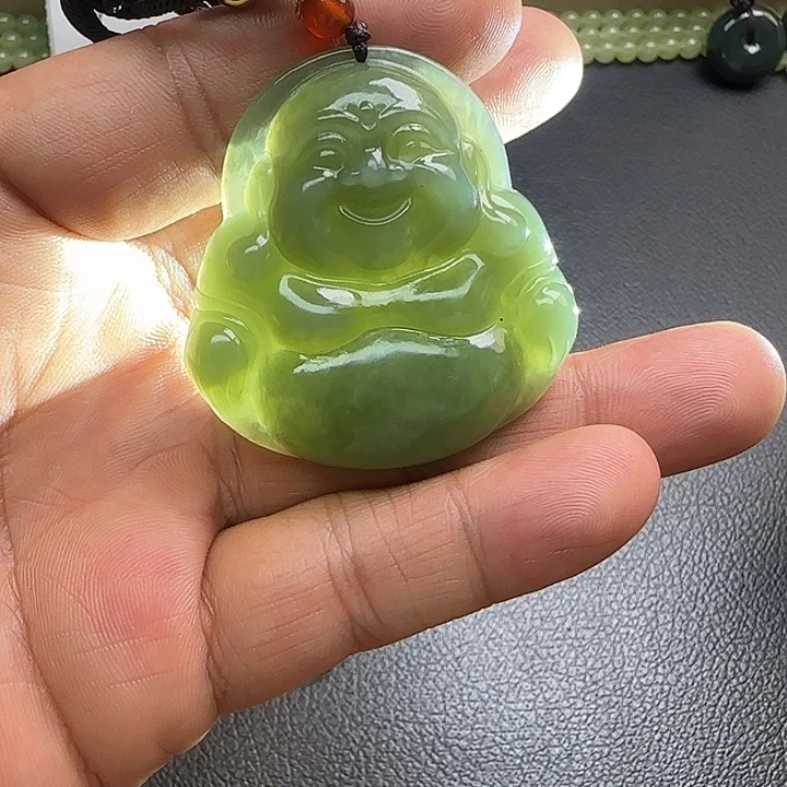 和田玉（碧玉）未镶嵌挂件