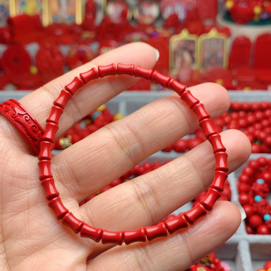 天然辰砂工艺品朱砂手机坠