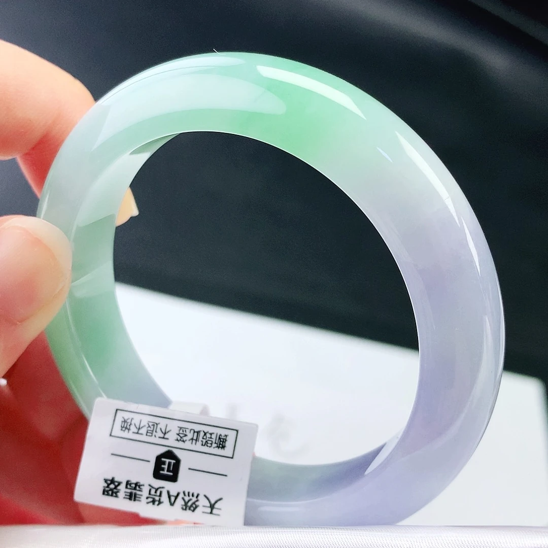 未镶嵌手镯翡翠54圈