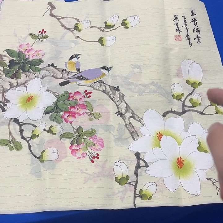 国画纯手绘作品欣赏图