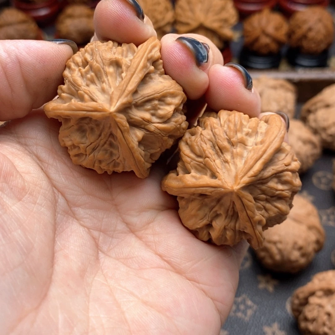 把件文玩核桃38尺玉玺人奔