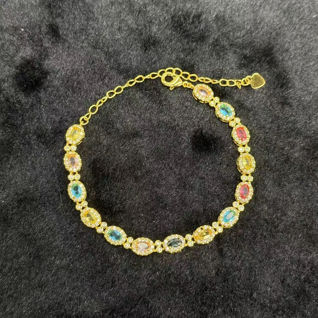 c1239-豪华设计款精选级多彩蛋面手链-赠礼盒