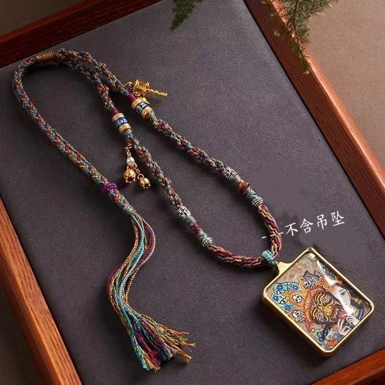 【女士】扎基寺文创手工唐卡编绳【不含唐卡】