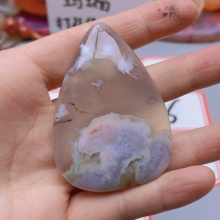 【闪购商品】玛瑙/玉髓珠宝半成品未镶嵌卡****搭