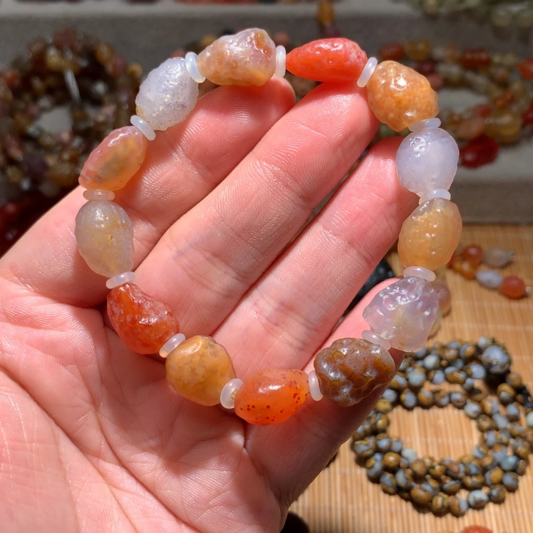 玛瑙/玉髓未镶嵌车挂