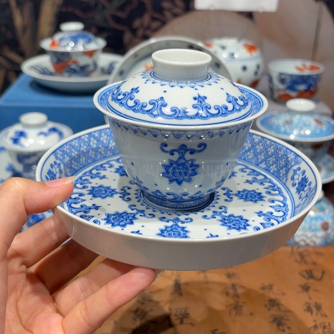 手工手绘陶瓷茶具
