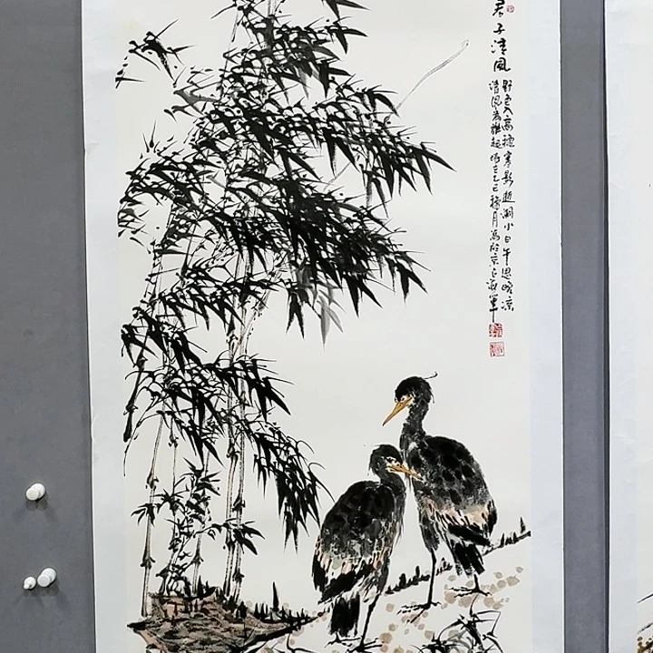 国画亲笔手绘放心去藏