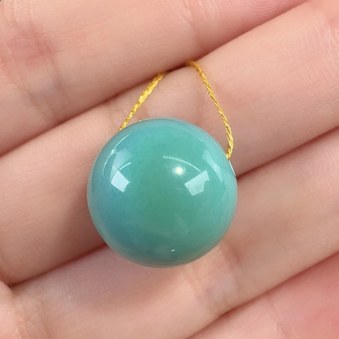 绿松石未镶嵌珠宝奇石15mm+