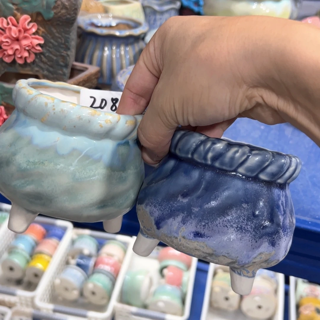 陶瓷多肉小花盆@@2080