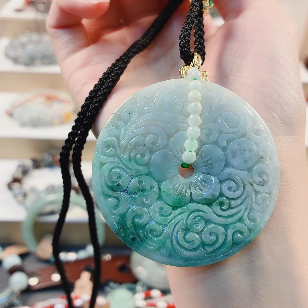 翡翠未镶嵌手链手串