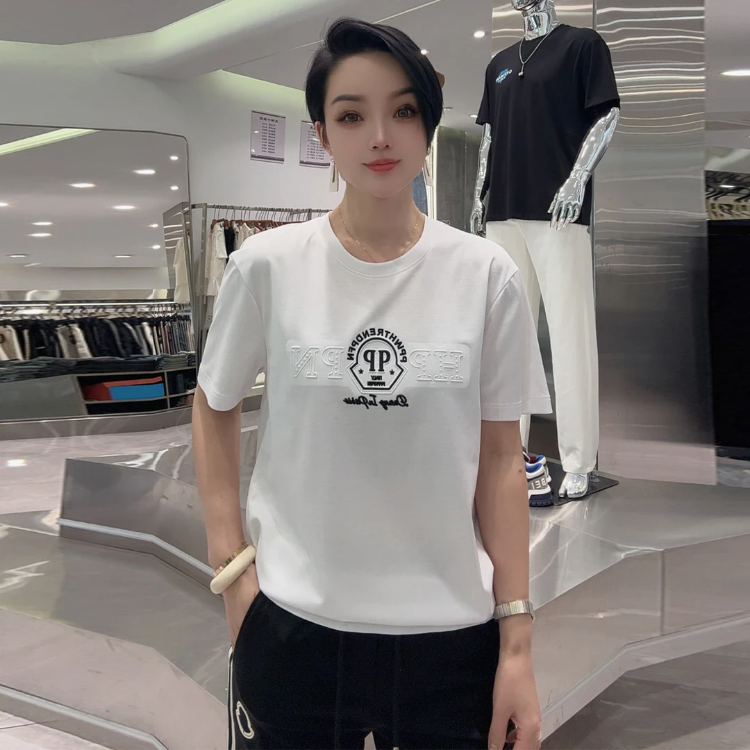 【华尔街名品】2025夏季新款圆领简约时尚百搭休闲男士短袖T恤-6820