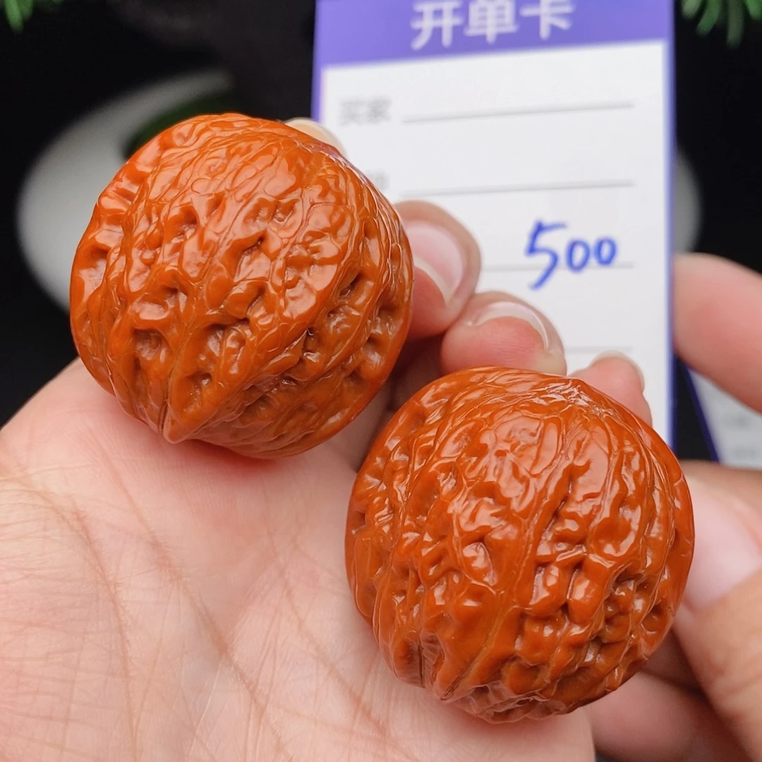 文玩核桃把件34铁锤500