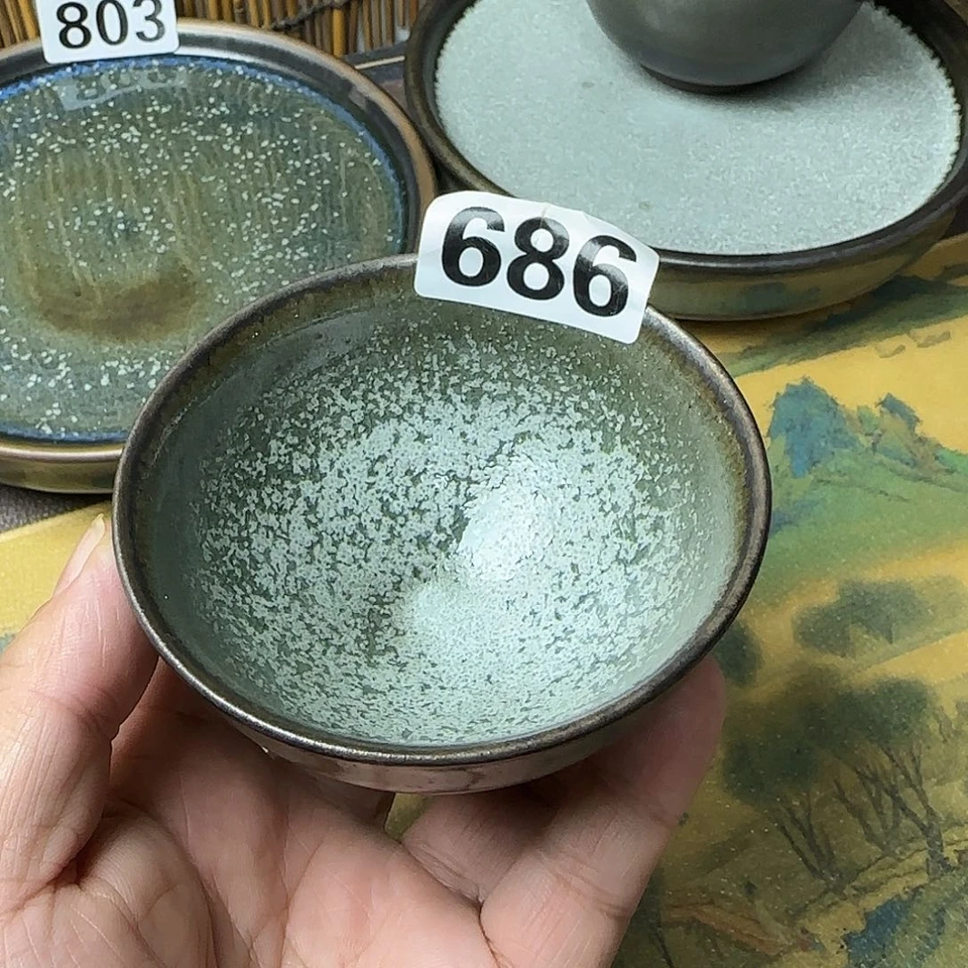 茶盏建盏杯主人杯龙窑柴烧