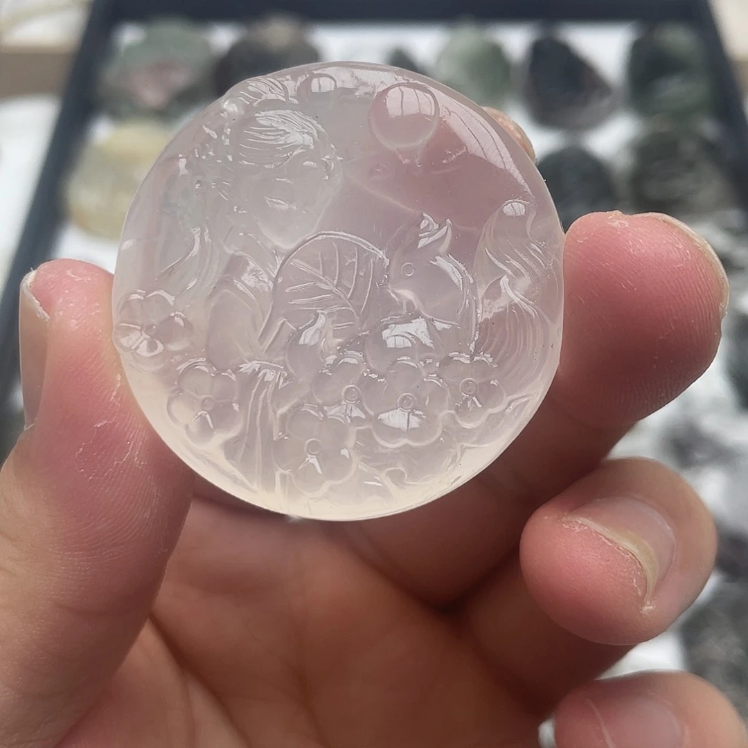 未镶嵌吊坠(不含链)水晶