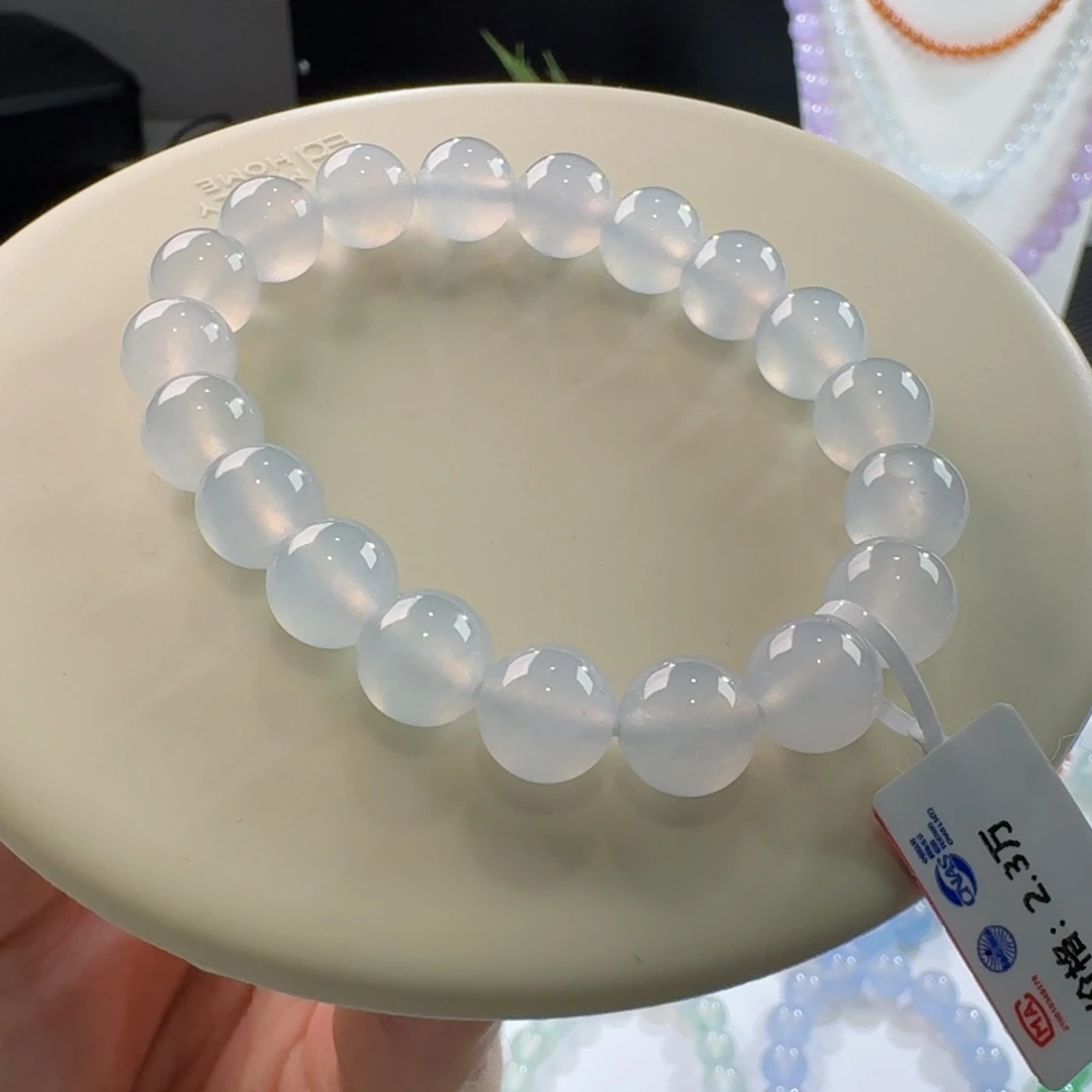 翡翠手链未镶嵌白月光手串卡10 白雪公主！大漏！