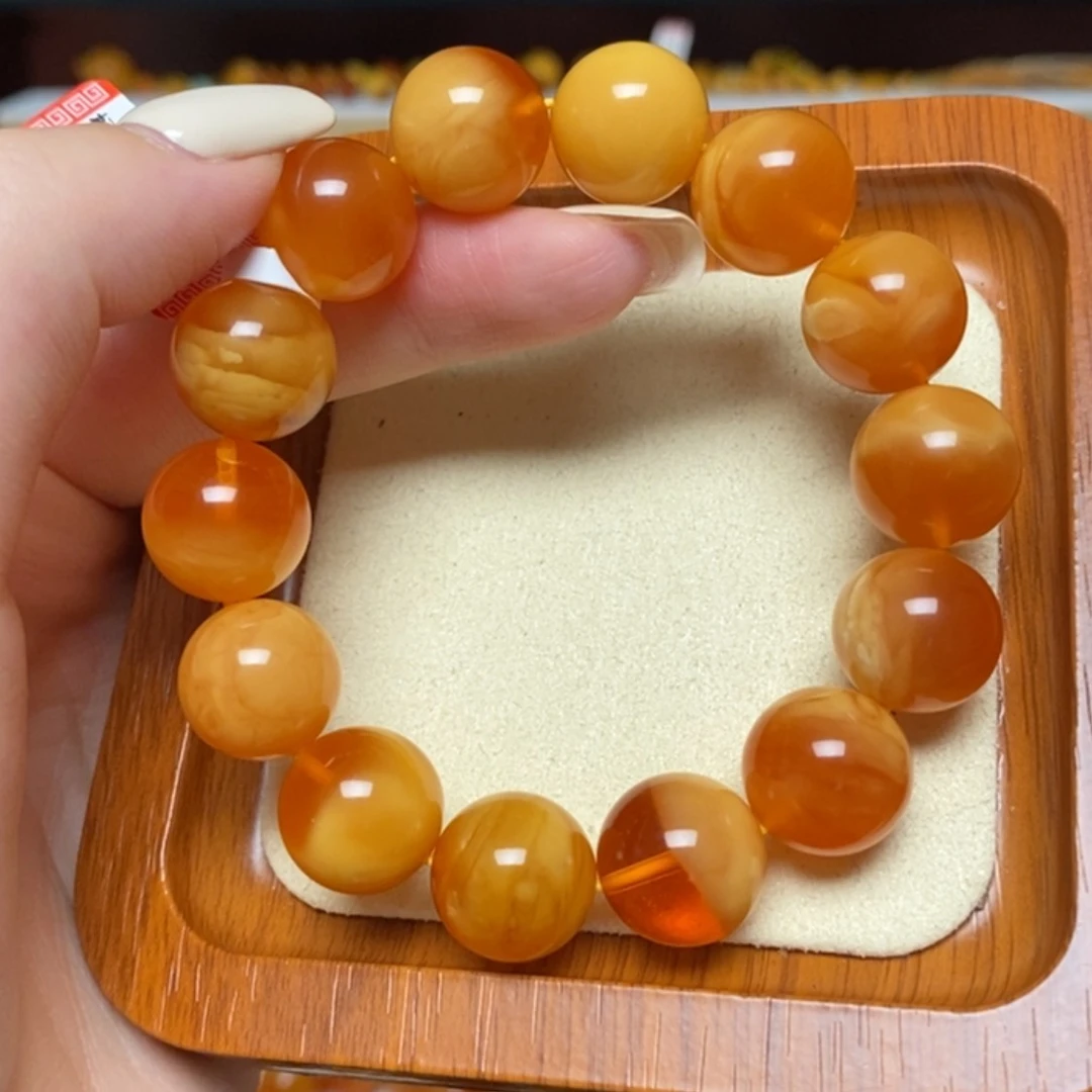 【闪购商品】未镶嵌蜜蜡手链手串