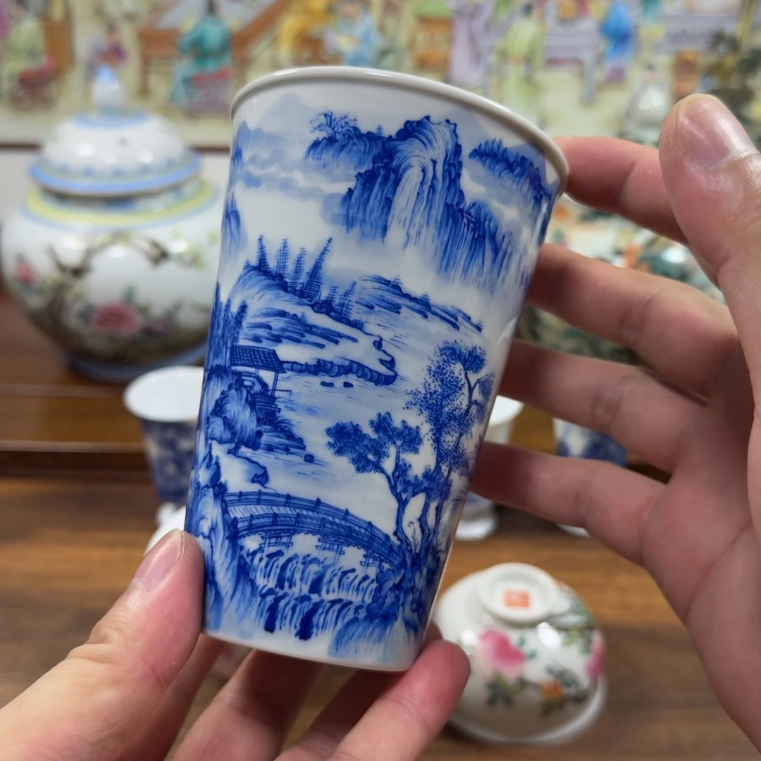 醉***猫全手工全手绘陶瓷