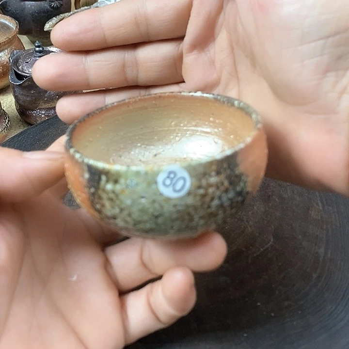 手工粗陶、柴烧茶器