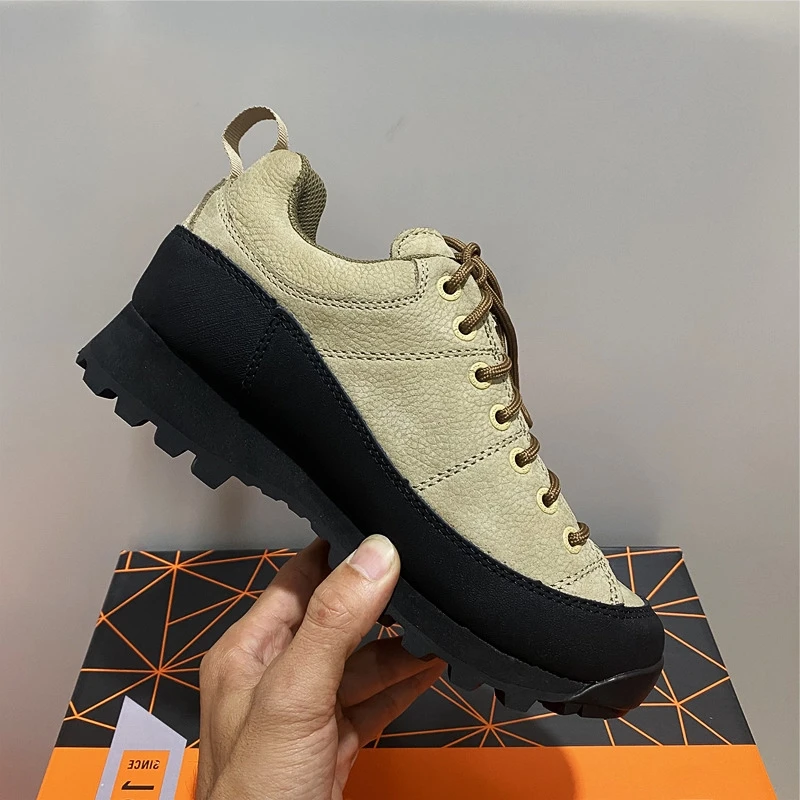 低帮摩哪哥户外鞋登山鞋徒步鞋防水防滑舒适零磨合