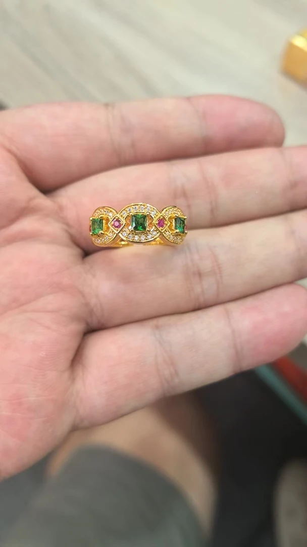 足金999黄金戒指ZE0230