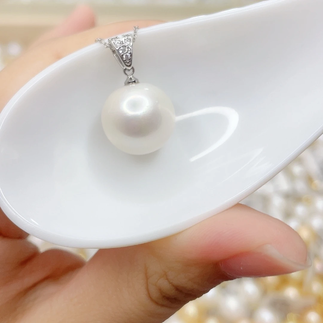 淡水珍珠未镶嵌吊坠(赠链)