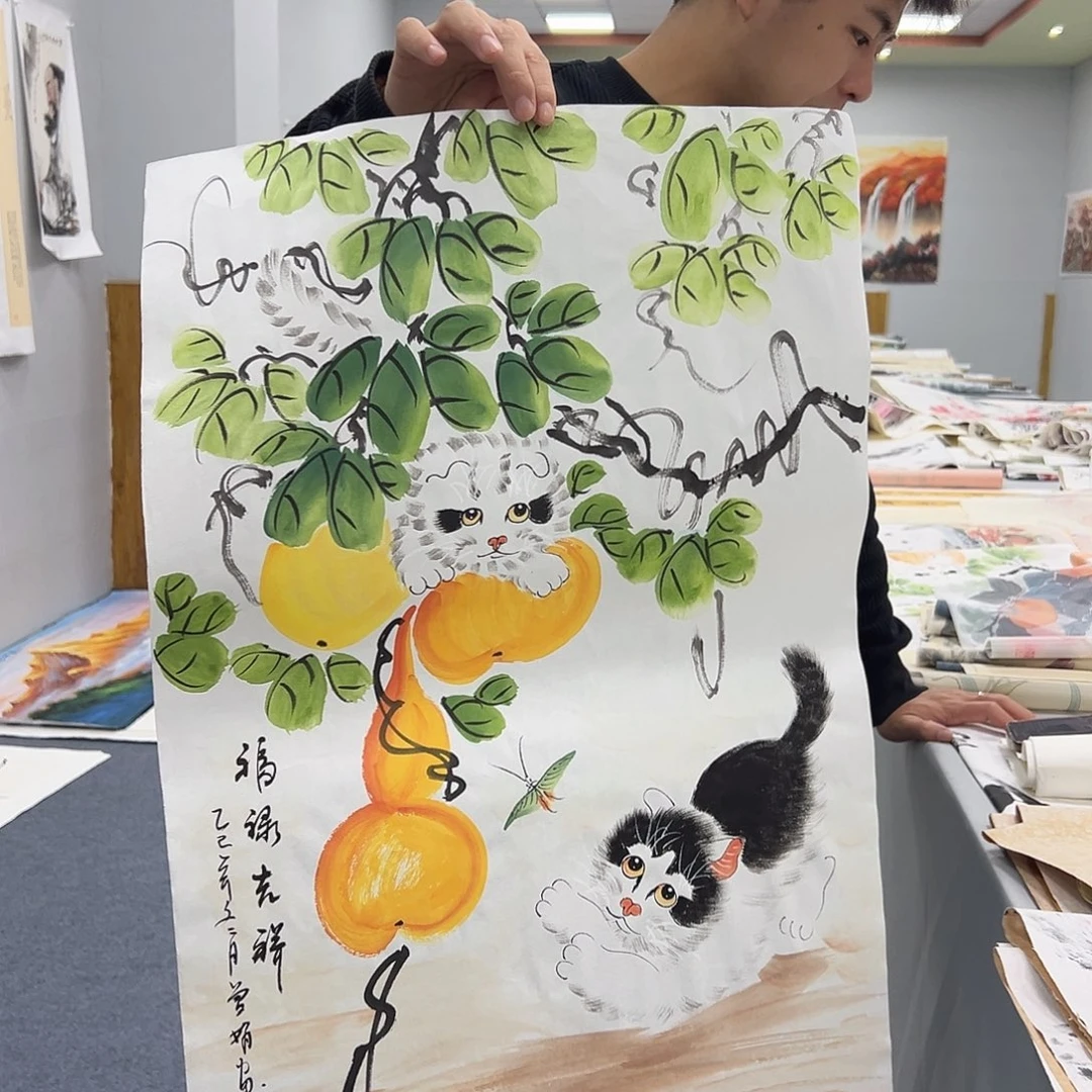 国画纯手绘作品国画作品