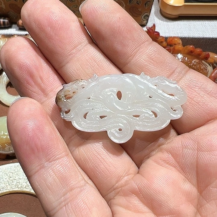 和田玉挂件未镶嵌李*庆