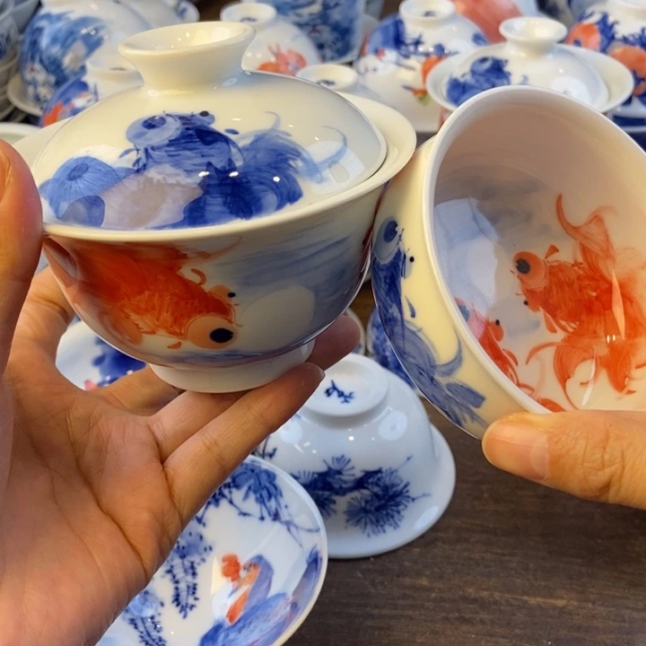 凤***】瓷片景德镇陶瓷艺术