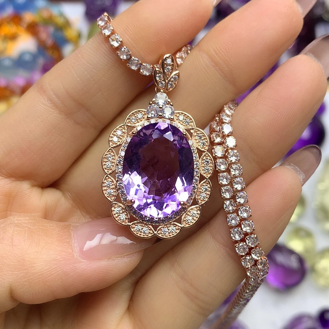 珠宝半成品水晶未镶嵌