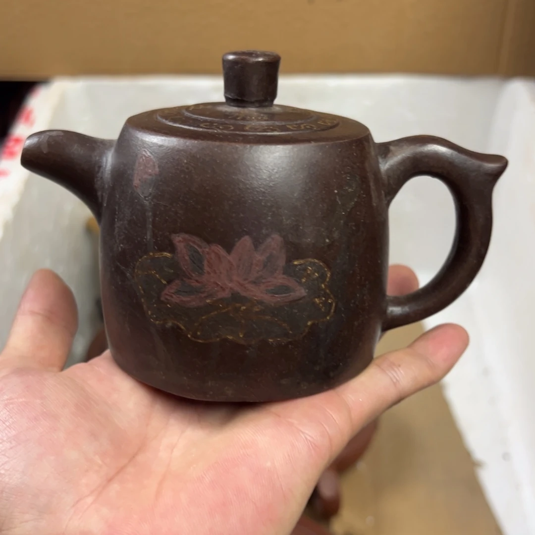 茶壶紫砂宜兴原矿紫砂壶260毫升容量