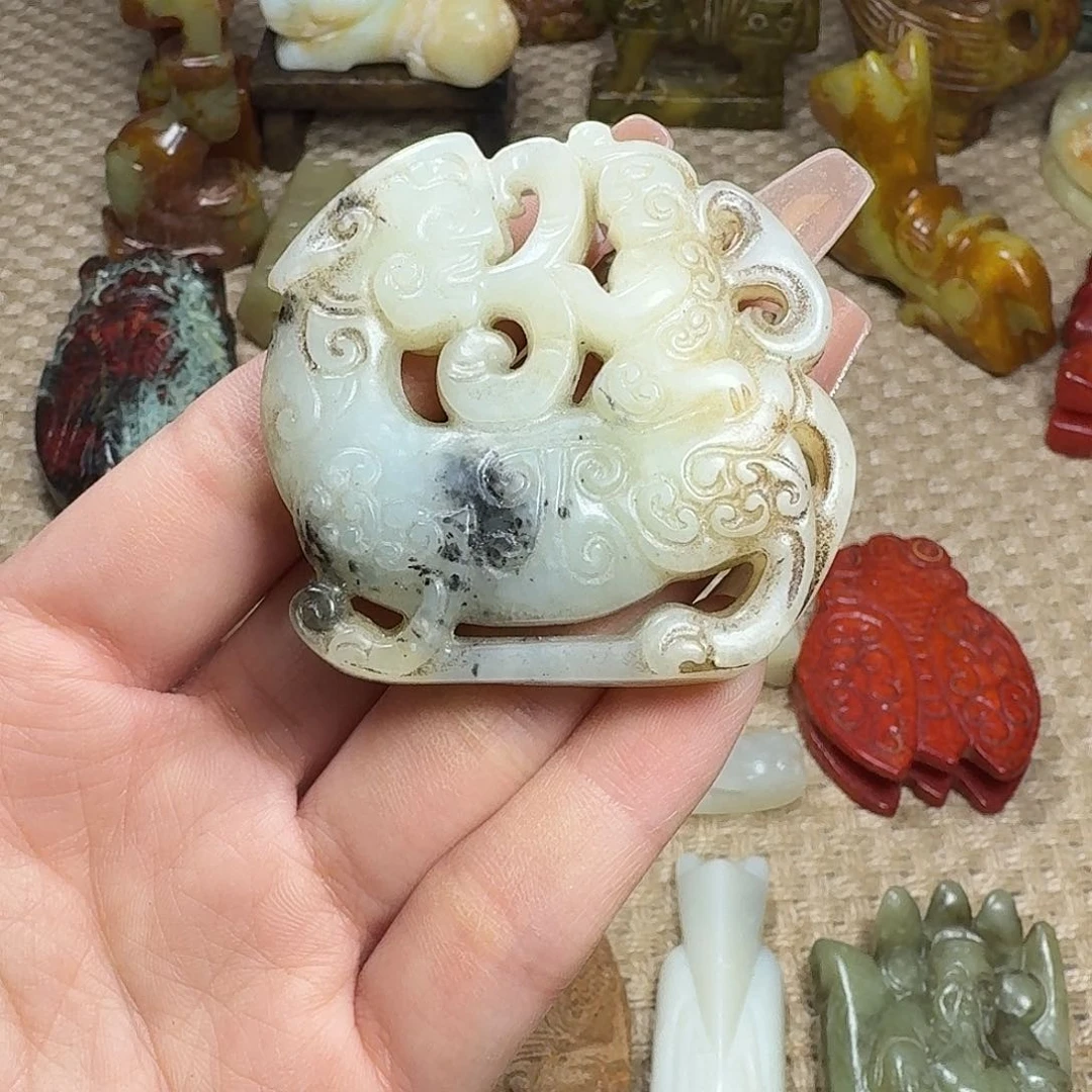 白玉菩提吊坠挂件