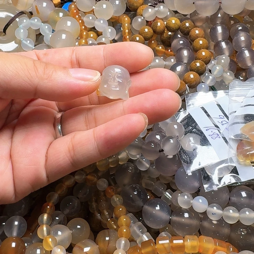 玛瑙/玉髓颈饰未镶嵌?****$005