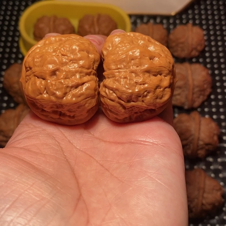 把件文玩核桃肉蛙