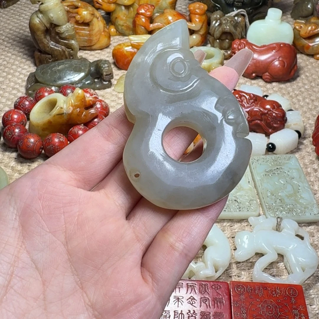 吊坠白玉菩提挂件