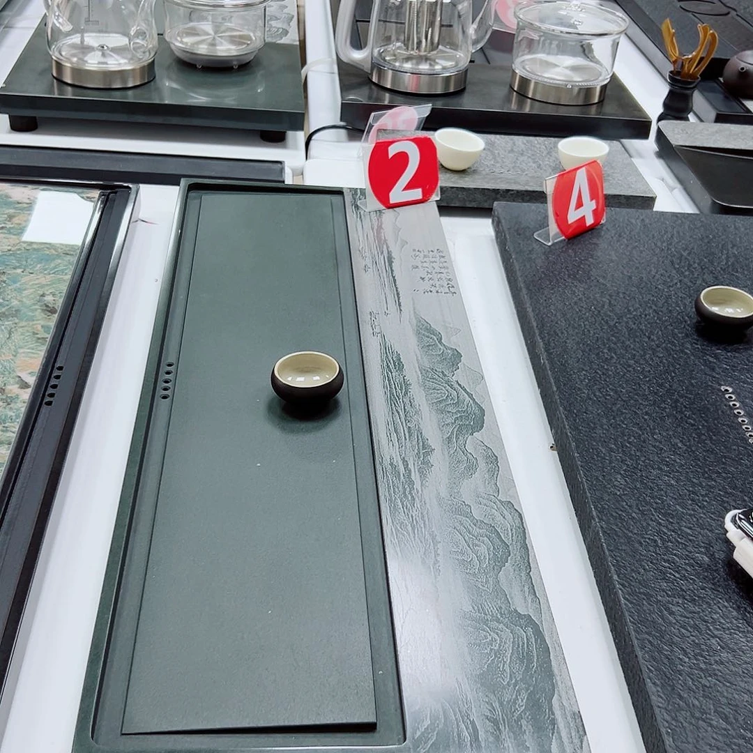 天***鱼绿松石茶盘补差价