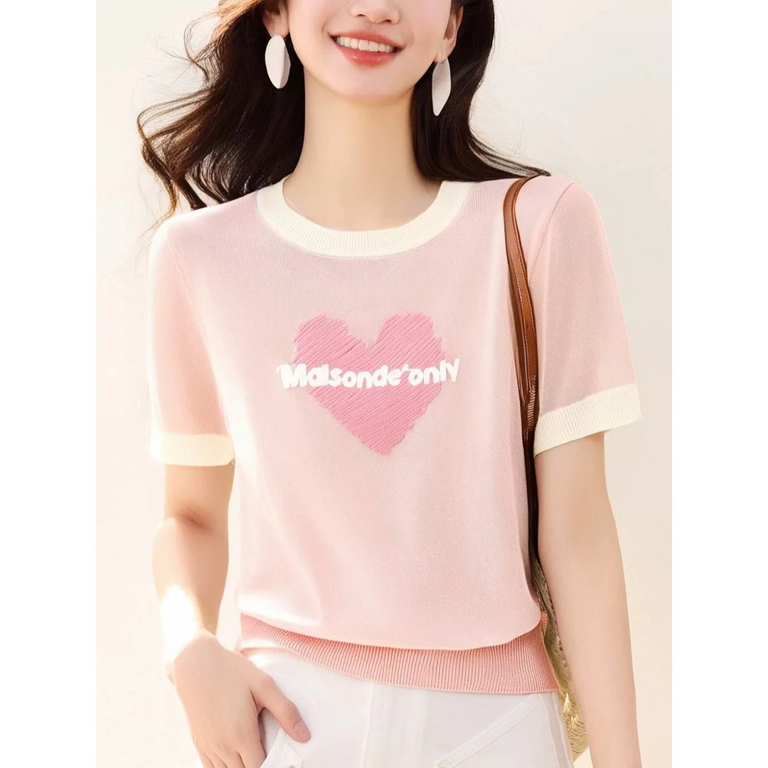 S001-S200【贝贝】2025夏季新款长袖针织衫时尚百搭女装显瘦