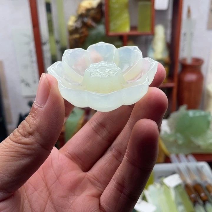 岫玉未镶嵌四大名玉摆件