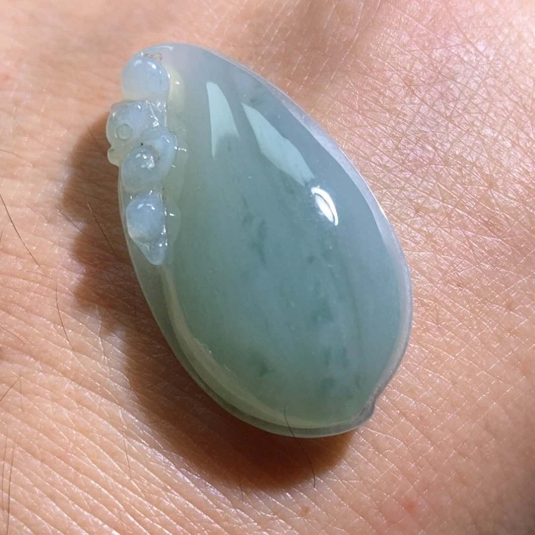 颈饰未镶嵌翡翠冰胶
