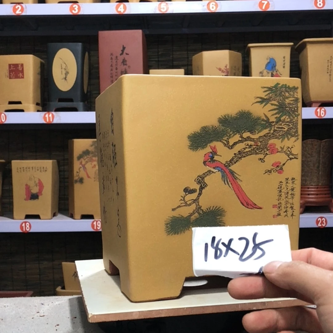 【闪购商品】紫砂花盆อ****手工制作
