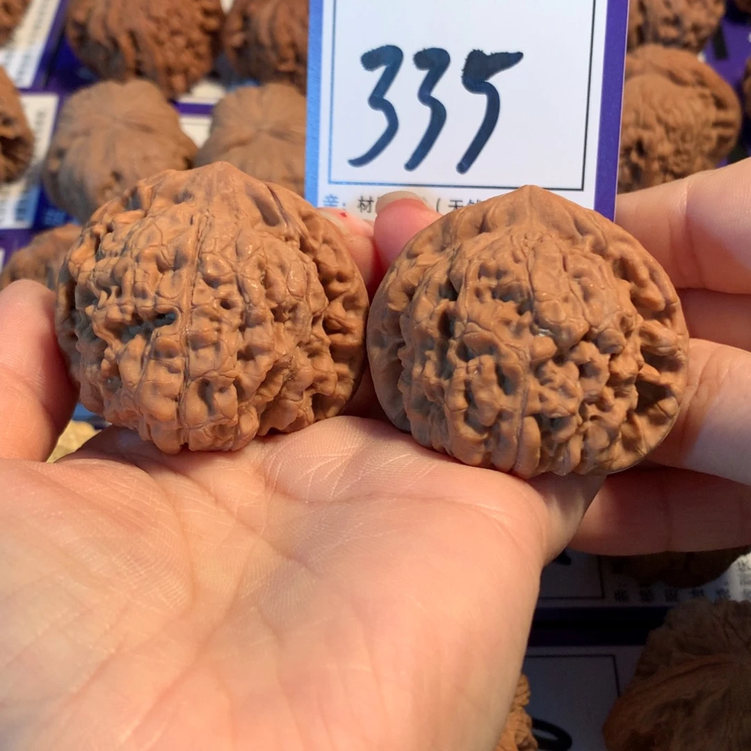 把件文玩核桃335官帽4.6
