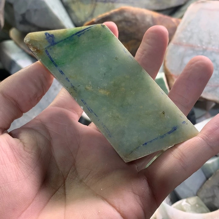 翡翠裸石12号取手把特色