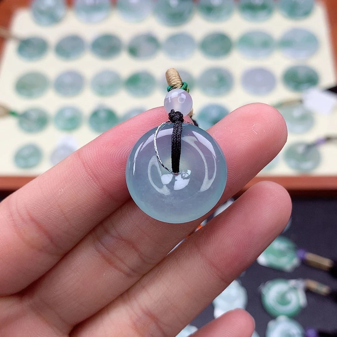 颈饰未镶嵌翡翠11 尺寸21.6-6.4