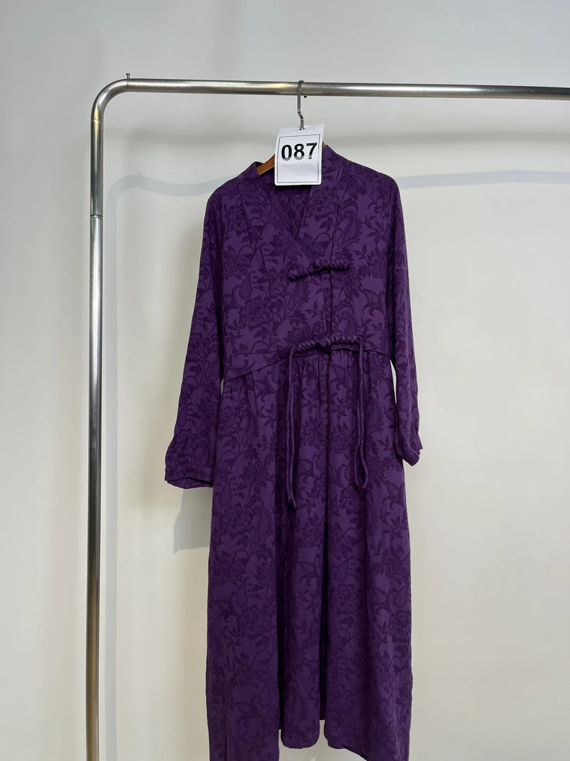 【花满林直播孤品专享】连衣裙087