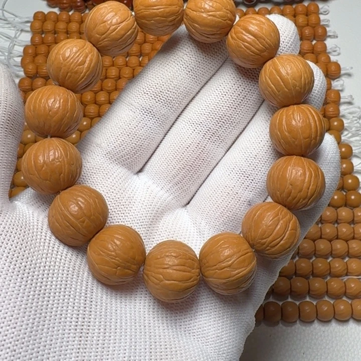 猴头核桃手串聚宝盆