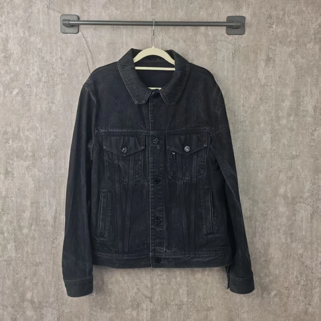 未使用 LouisVuitton/路易威登 黑色牛仔外套