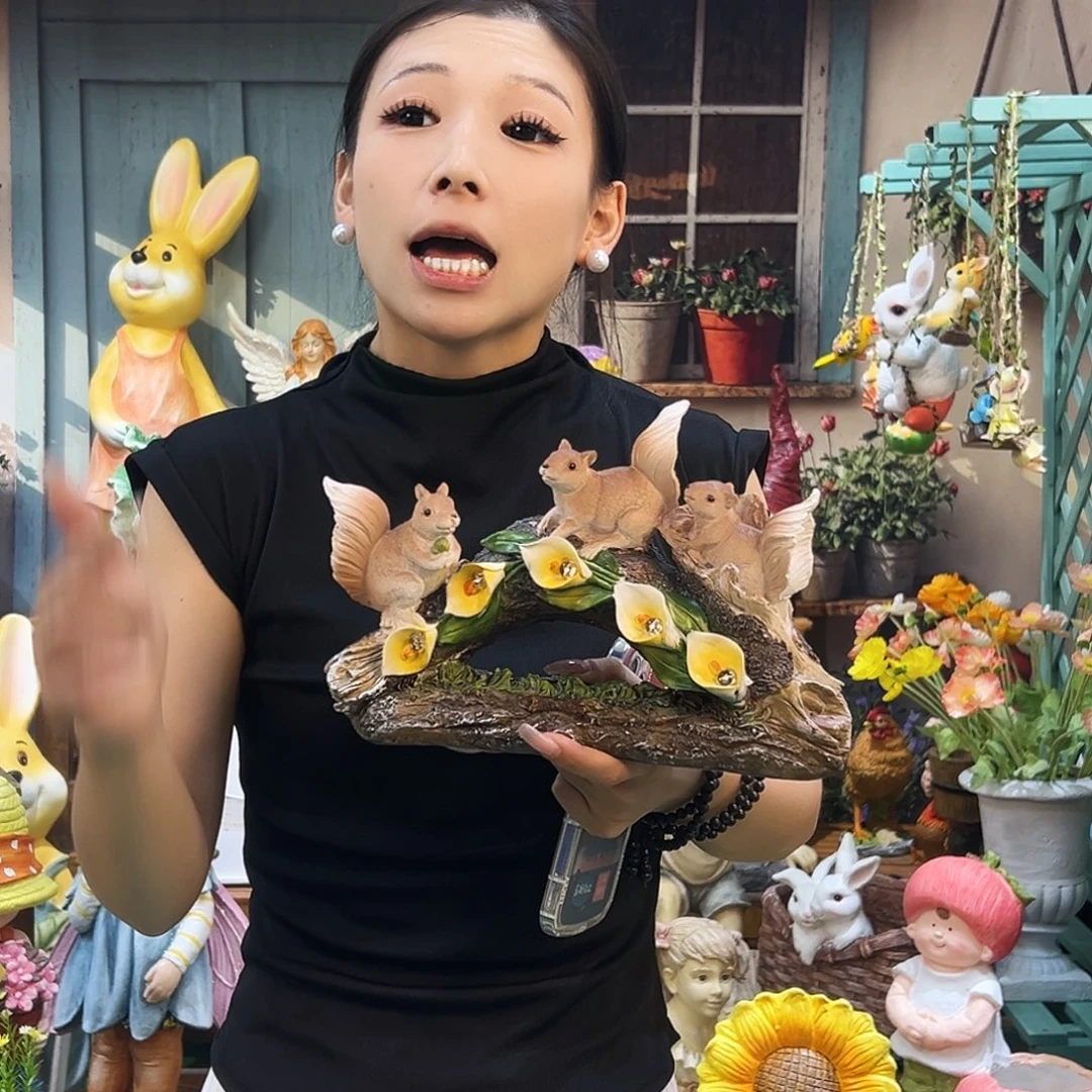 摆件欧美摆件红红火火
