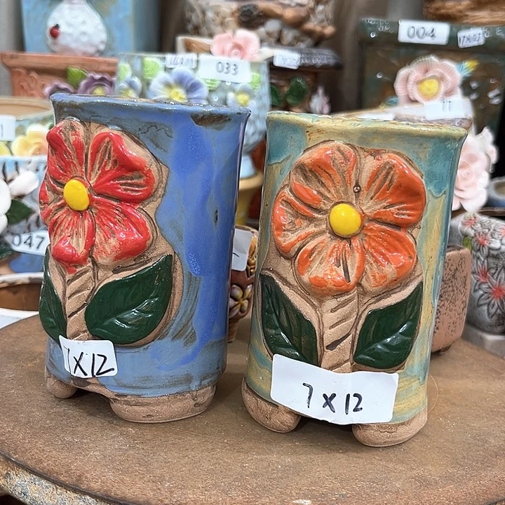 红陶粗陶多肉花盆