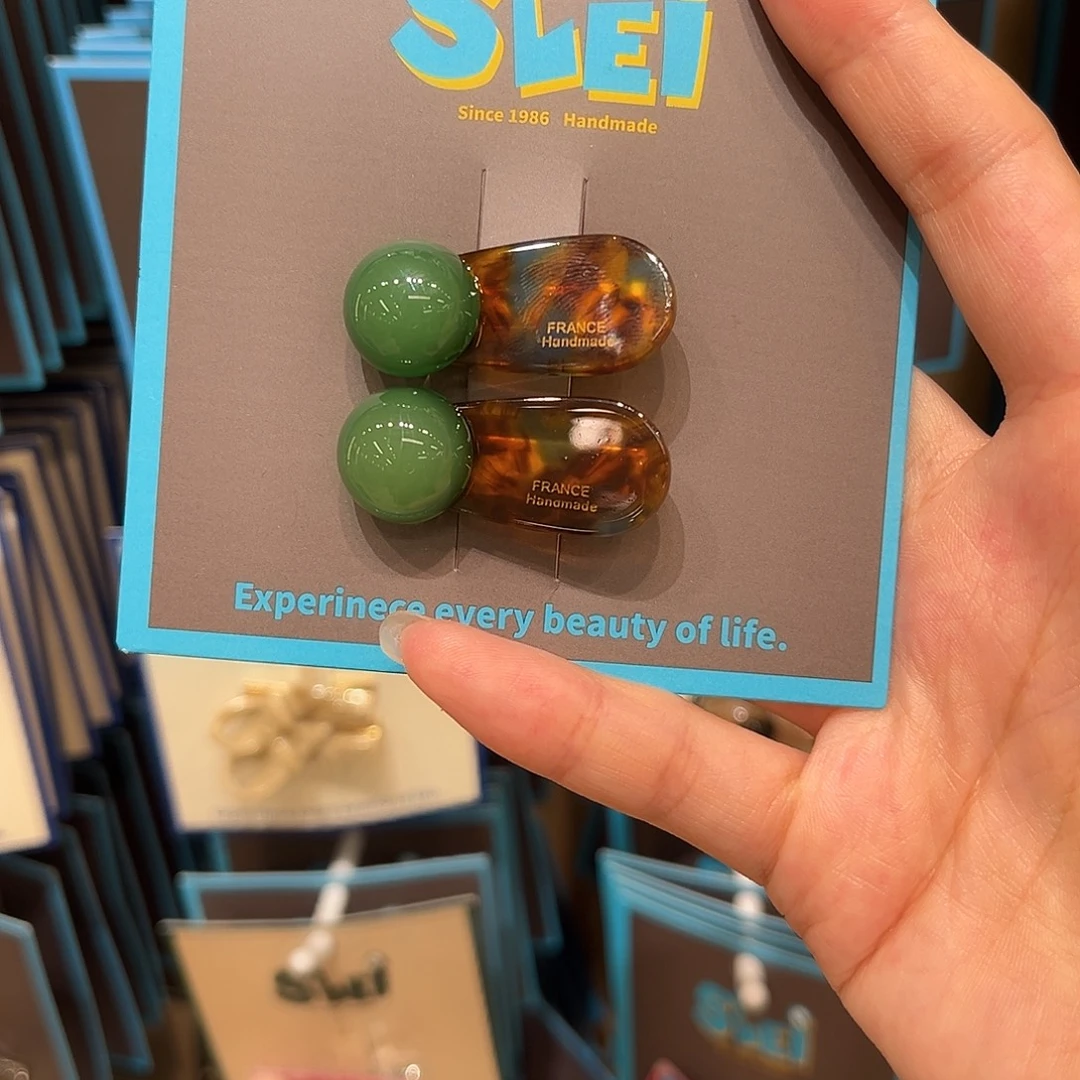 铁合金布艺琥珀色鸭夹